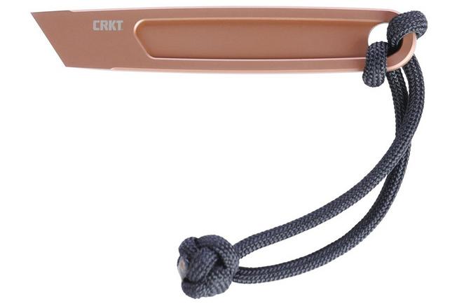 Obraz dla Mini łomik CRKT HangPry 9920B Bronze Anodized Titanium, projekt Richard Rogers