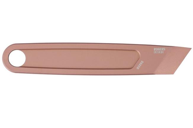 Obraz dla Mini łomik CRKT HangPry 9920B Bronze Anodized Titanium, projekt Richard Rogers