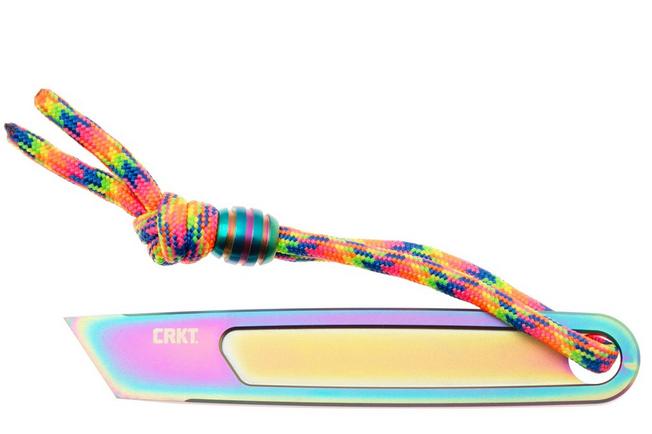 Bild für CRKT HangPry 9920P Iridescent Titanium Nitride Titanium, Prybar, Richard Rogers Design