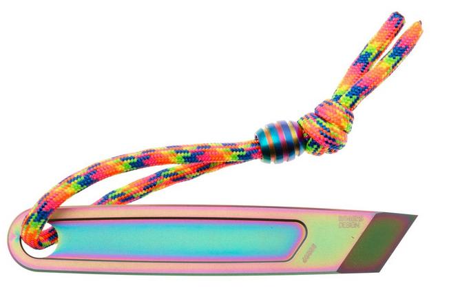 Bild für CRKT HangPry 9920P Iridescent Titanium Nitride Titanium, Prybar, Richard Rogers Design