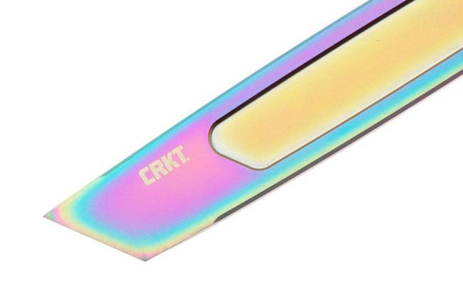 Bild für CRKT HangPry 9920P Iridescent Titanium Nitride Titanium, Prybar, Richard Rogers Design