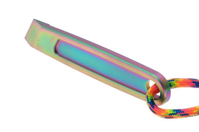 Bild für CRKT HangPry 9920P Iridescent Titanium Nitride Titanium, Prybar, Richard Rogers Design
