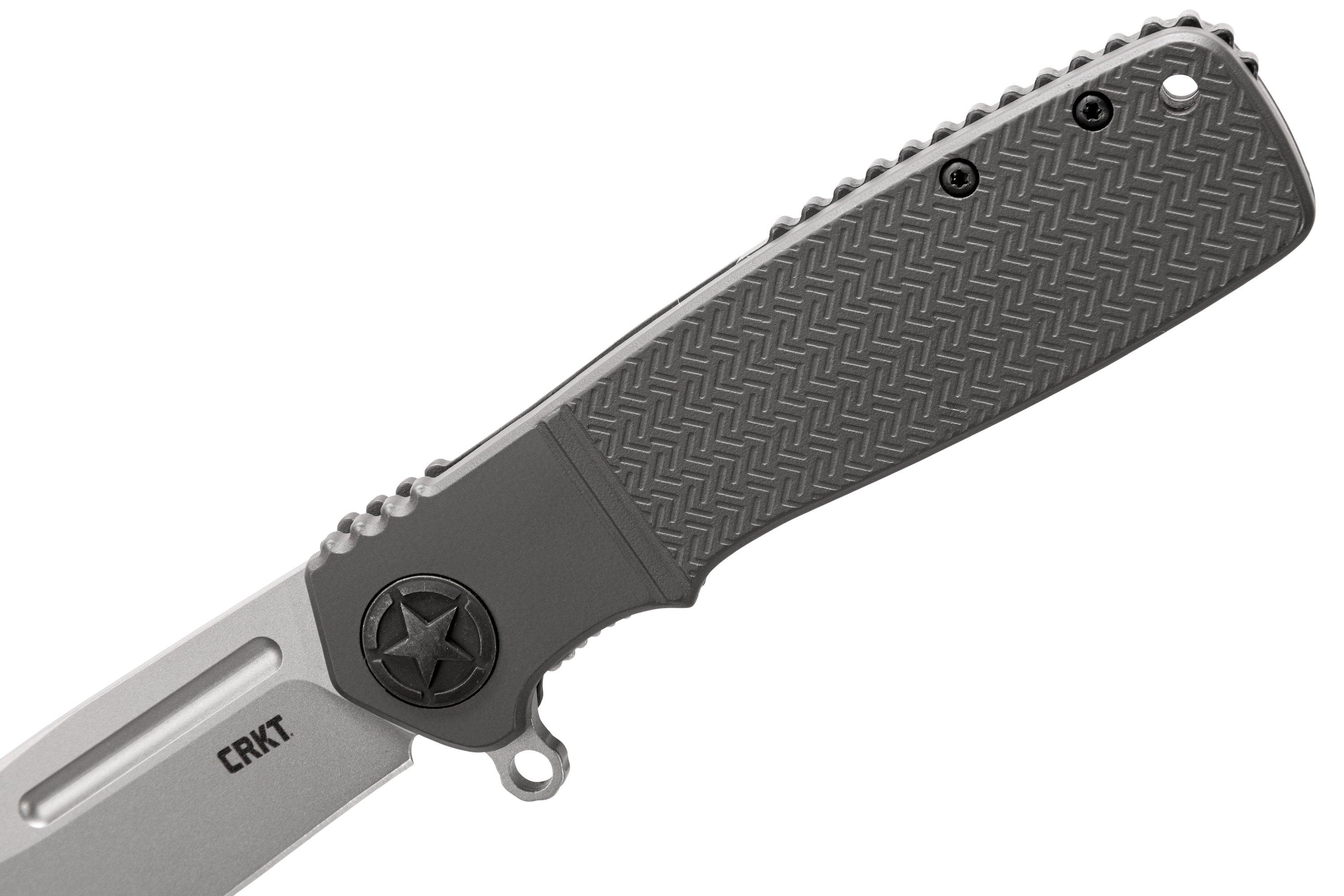 CRKT Homefront Assisted, OD Green pocket knife, Ken Onion design