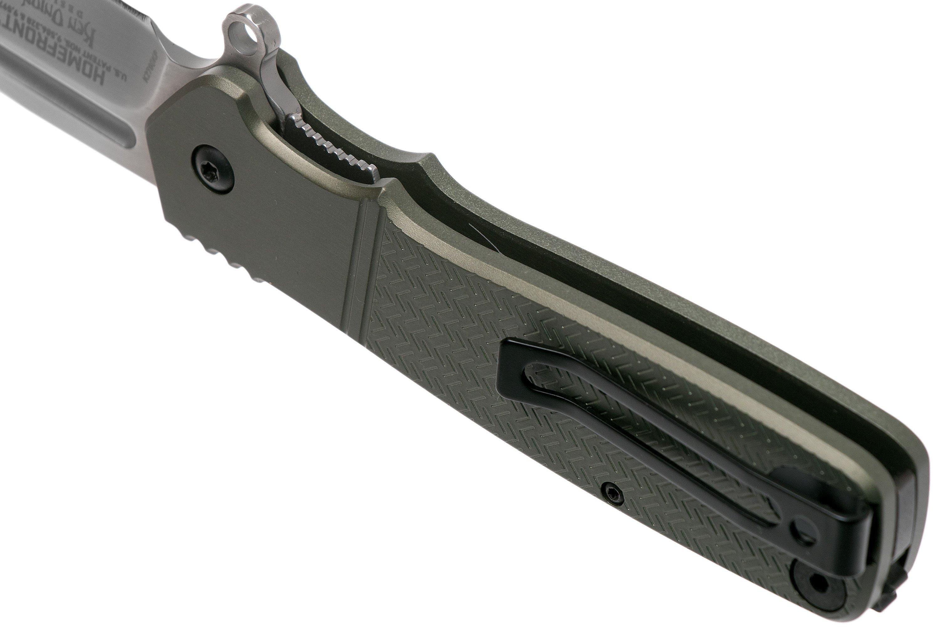 CRKT Homefront K270GKP OD Green pocket knife, Ken Onion design ...