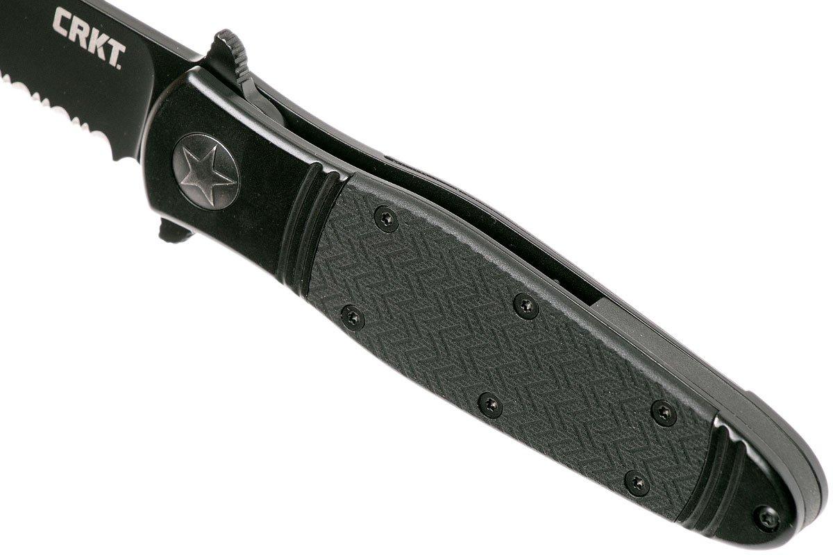CRKT Bombastic K345KKS pocket knife, Ken Onion design Advantageously