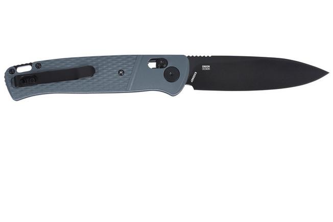 Obraz dla Nóż składany CRKT Counterpart K430GKP Black Oxide 12C27, Gray GRN, projekt Ken Onion
