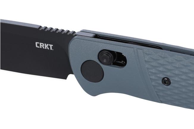 Obraz dla Nóż składany CRKT Counterpart K430GKP Black Oxide 12C27, Gray GRN, projekt Ken Onion