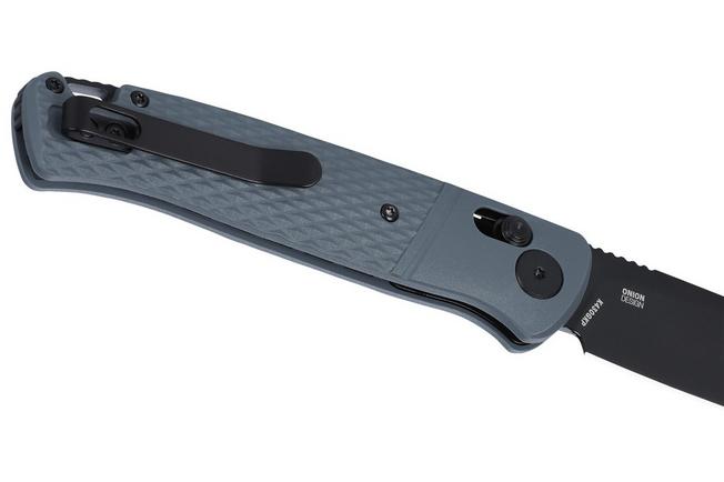 Obraz dla Nóż składany CRKT Counterpart K430GKP Black Oxide 12C27, Gray GRN, projekt Ken Onion