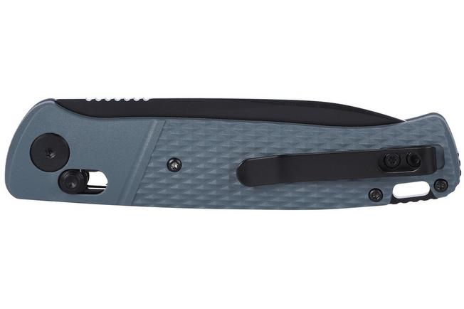 Obraz dla Nóż składany CRKT Counterpart K430GKP Black Oxide 12C27, Gray GRN, projekt Ken Onion