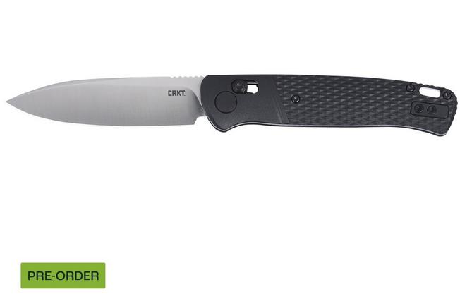 Image for CRKT Counterpart K430KXP Satin 12C27, Black GRN, pocket knife, Ken Onion design
