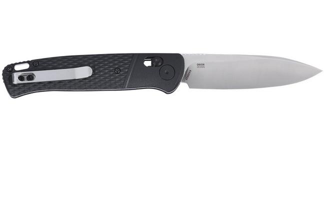 Image for CRKT Counterpart K430KXP Satin 12C27, Black GRN, pocket knife, Ken Onion design