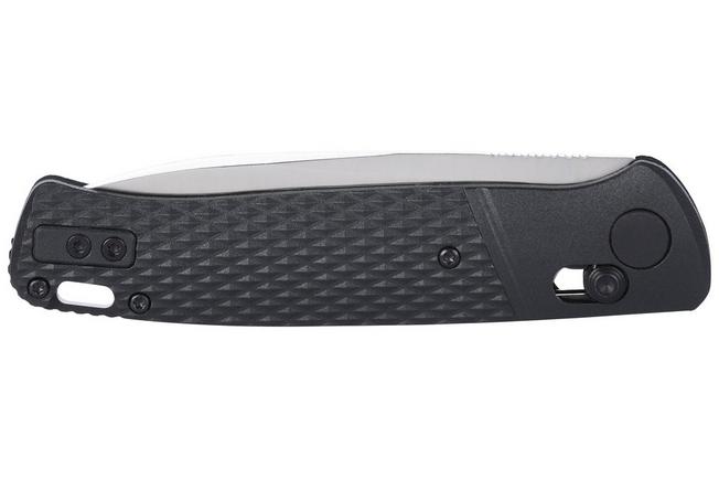 Image for CRKT Counterpart K430KXP Satin 12C27, Black GRN, pocket knife, Ken Onion design