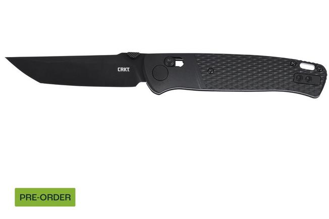 Obraz dla Nóż składany CRKT Counterpart Tactical K431KKP Black Oxide 12C27, Black GRN, projekt Ken Onion