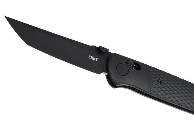 Obraz dla Nóż składany CRKT Counterpart Tactical K431KKP Black Oxide 12C27, Black GRN, projekt Ken Onion