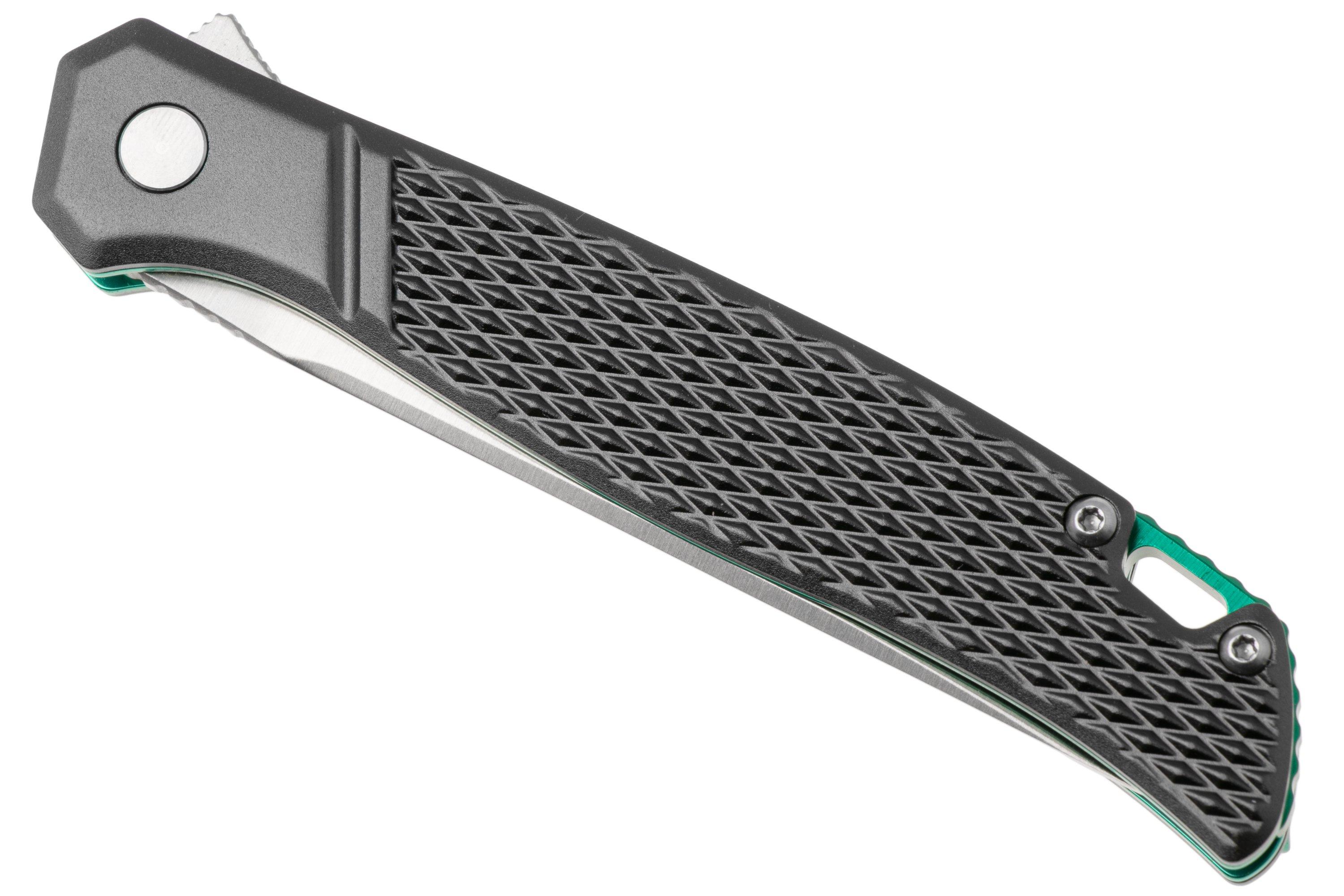 CRKT Scar K440XXP Satin D2, Gray Aluminum, pocket knife, Ken Onion