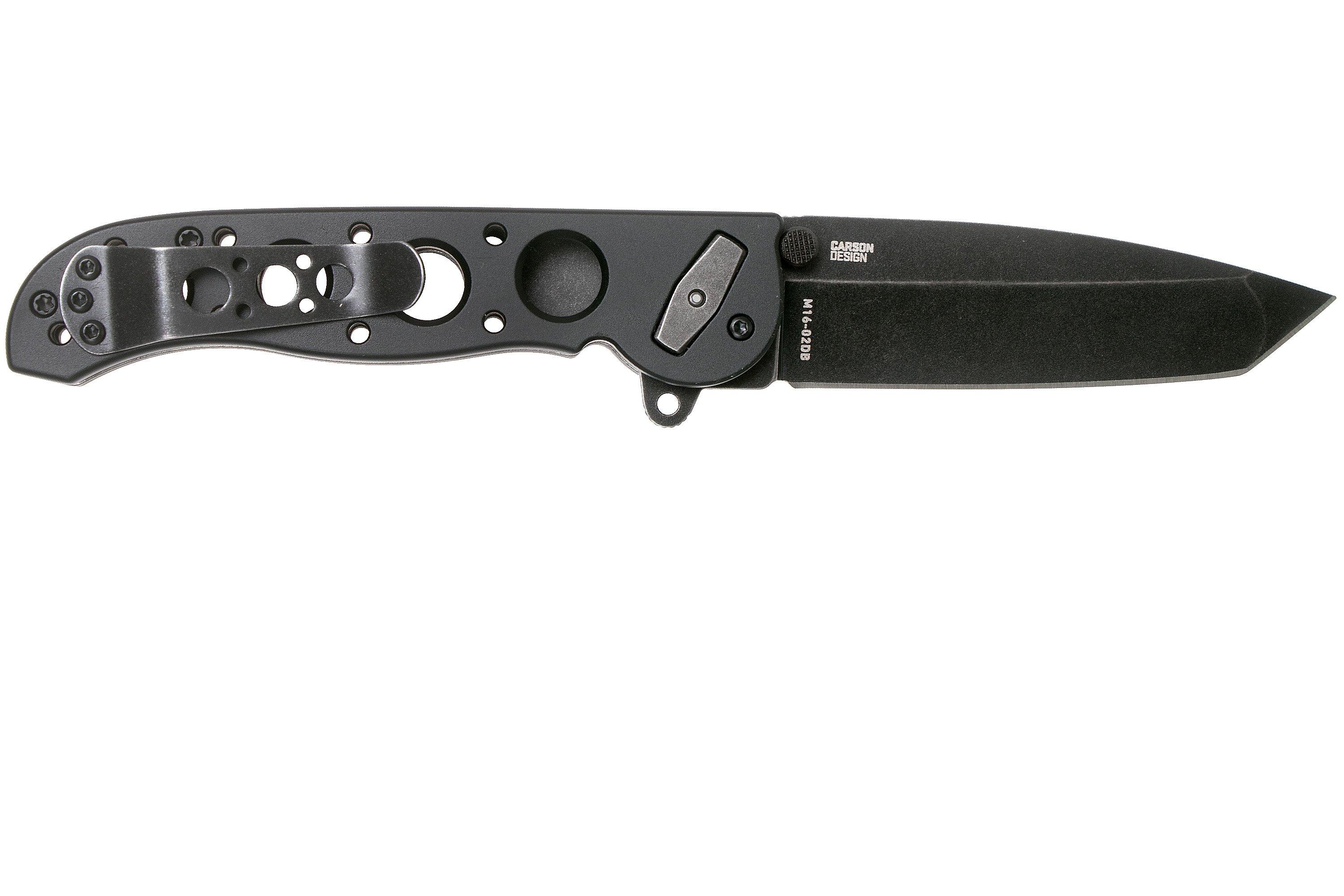 CRKT M1602DB Deadbolt pocket knife, Kit Carson design Advantageously