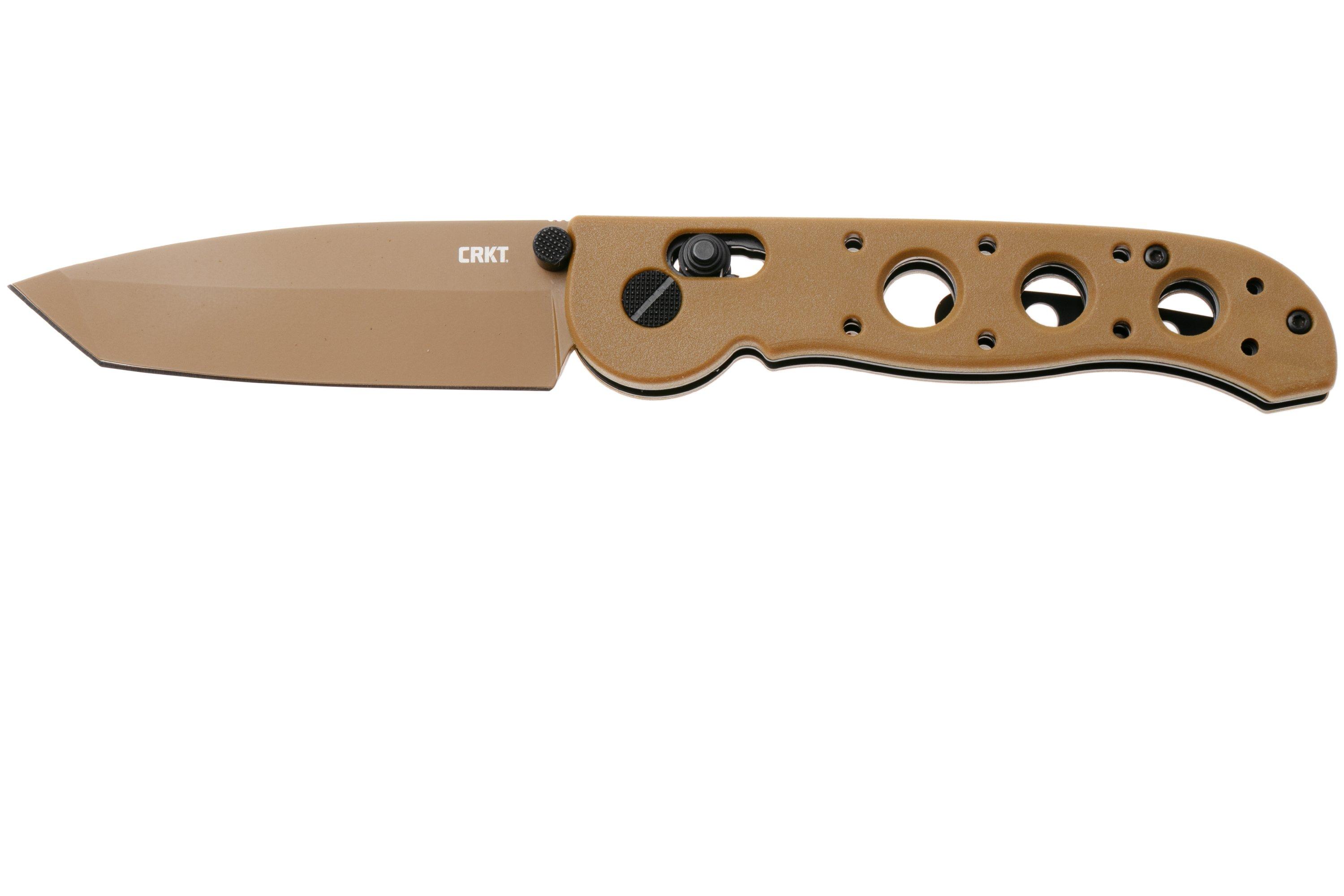 CRKT M16 Crossbar Lock Tanto M16-02XD Desert Tan EDP D2, Desert Tan ...