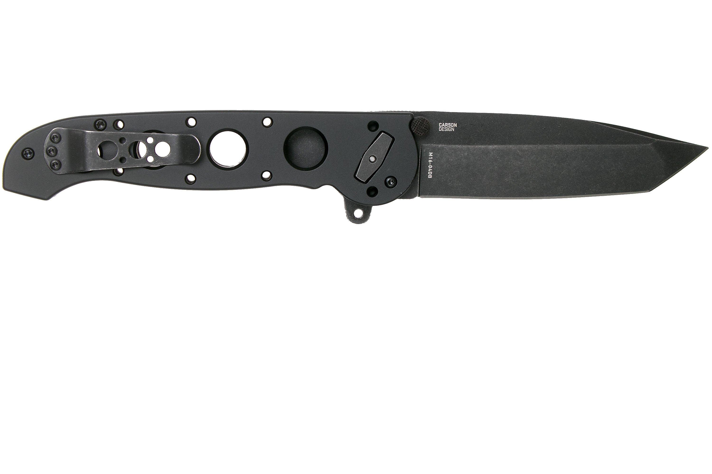CRKT M16-04DB Deadbolt pocket knife, Kit Carson design