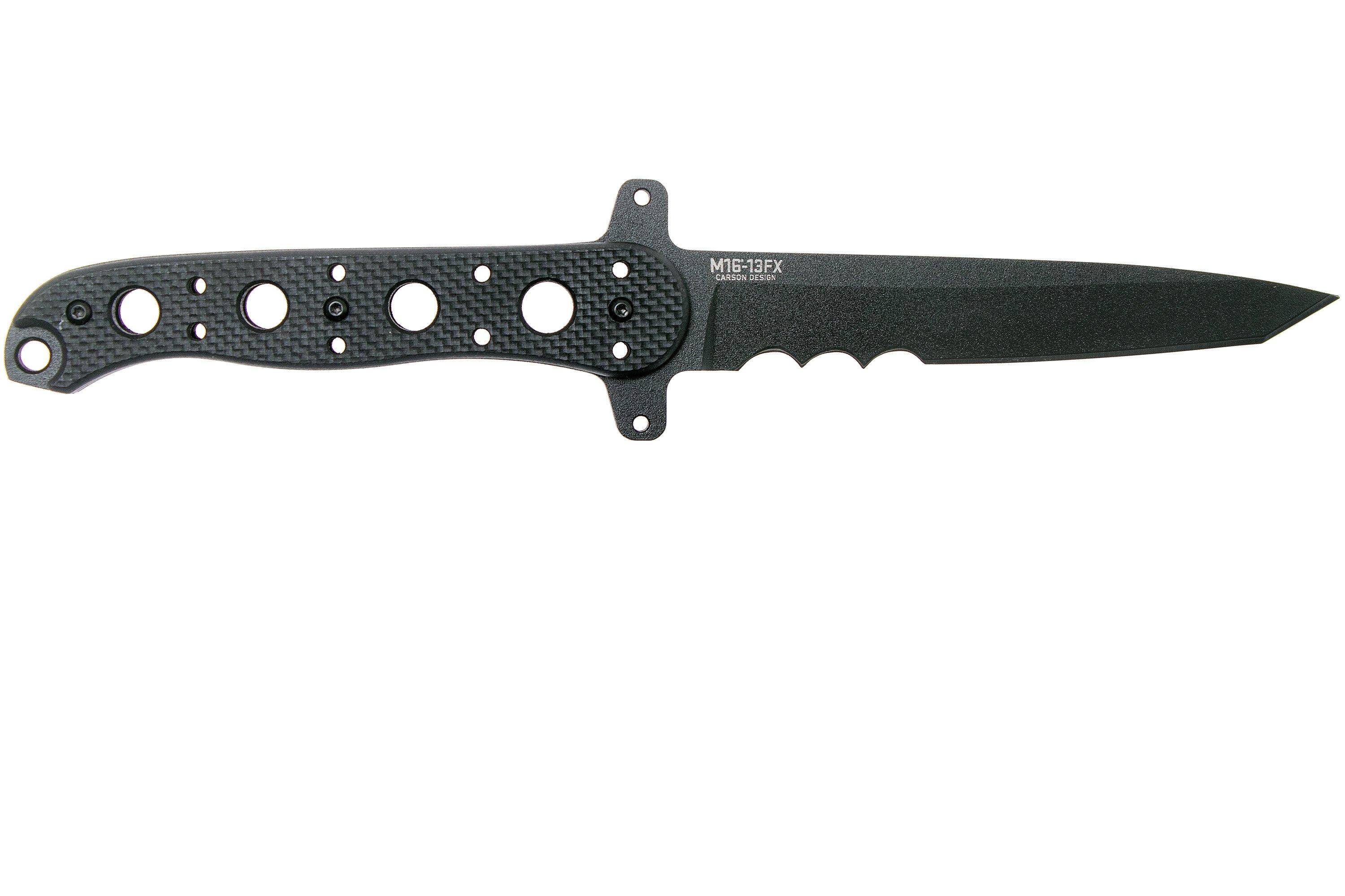 CRKT M16-13FX fixed knife, Kit Carson design | Advantageously shopping ...