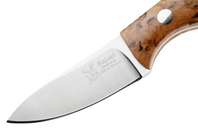 Image pour Casström Safari Curly Birch couteau de chasse 10618, Alan Wood design