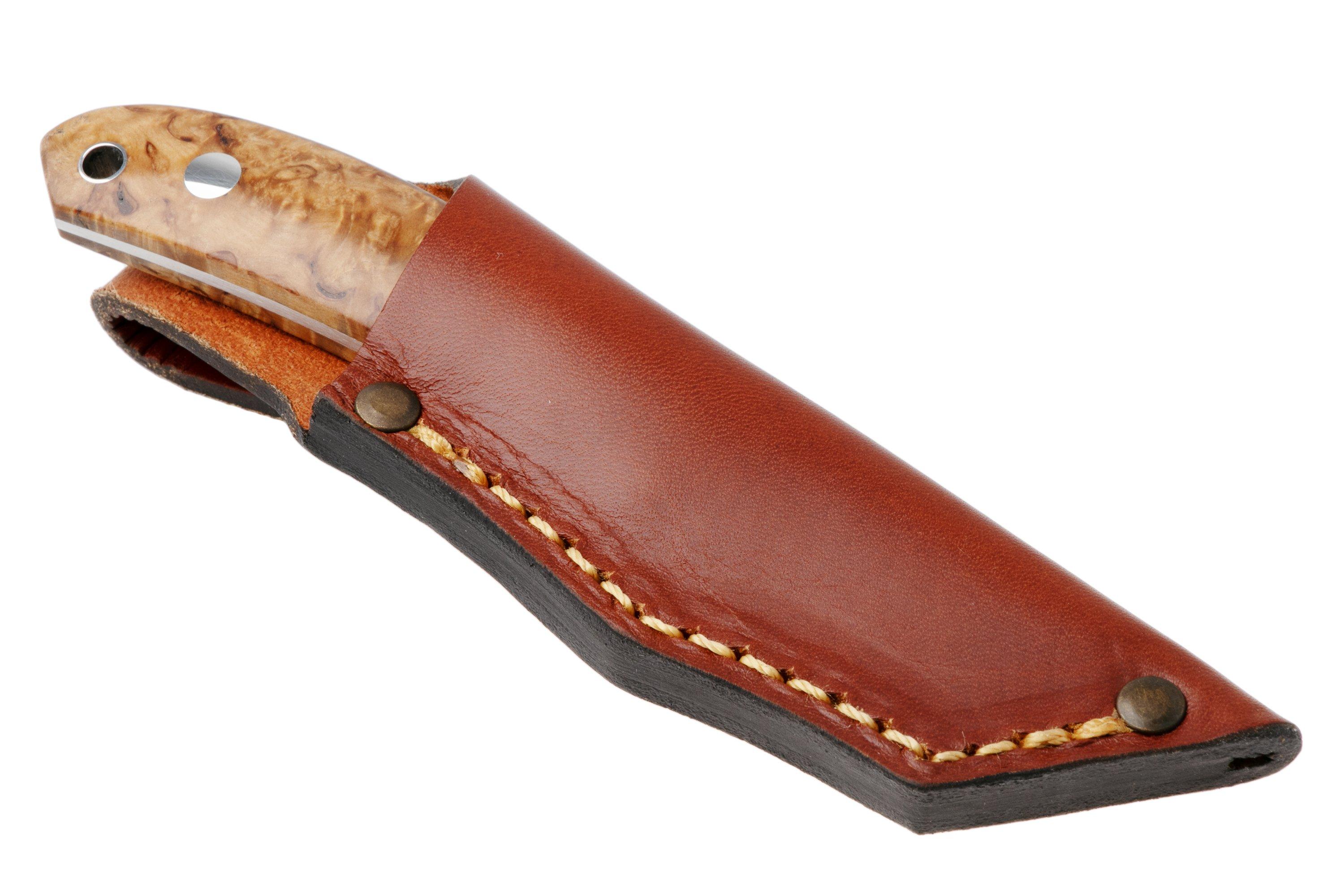 Casström Safari Curly Birch hunting knife 10618, Alan Wood design