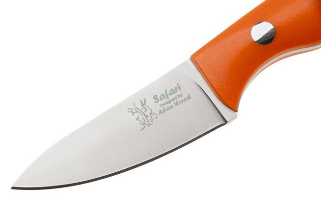 Bild für Casström Safari Orange G10 Jagdmesser 10630, Alan Wood Design