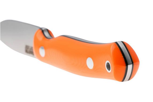 Afbeelding voor Casström No. 8 SFK Flat 12830 No.8 SFK, Orange G10, bushcraftmes