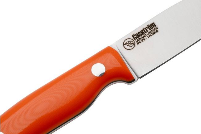 Afbeelding voor Casström No. 8 SFK Flat 12830 No.8 SFK, Orange G10, bushcraftmes