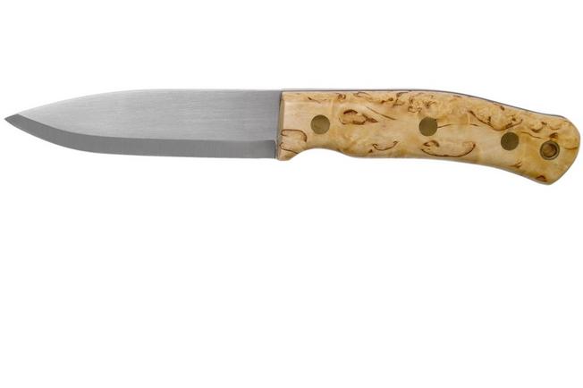 Casström No. 10 Swedish Forest Knife Curly Birch, Sleipner Scandi