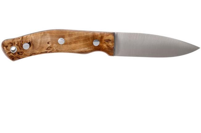 Casström No. 10 Swedish Forest Knife Orange G10, 14C28N Flat Grind