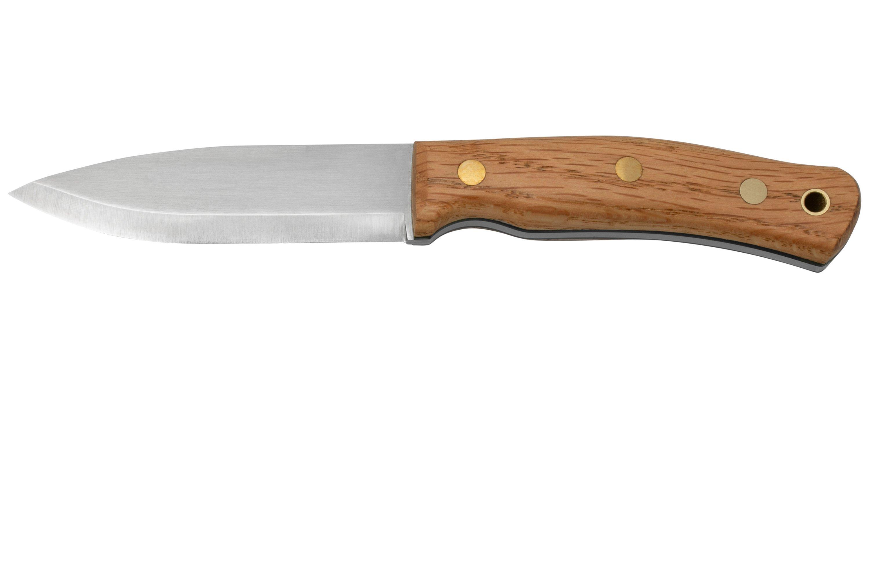Casström No. 10 Swedish Forest Knife Oak, K720 Scandi Grind 13121 avec