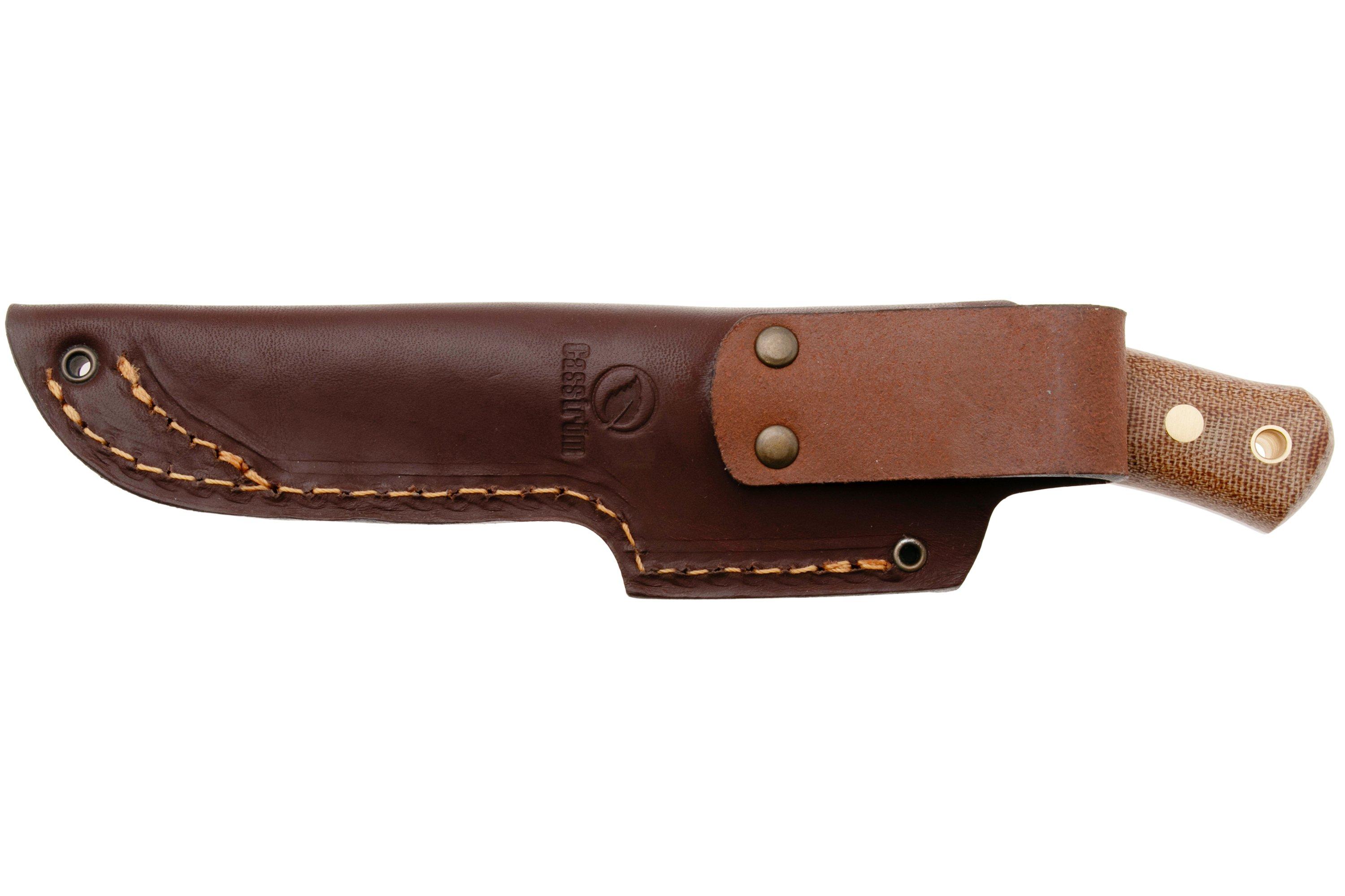 Casström No. 10 SFK 13150 Satin A8 Mod, Canvas Micarta, bushcraft