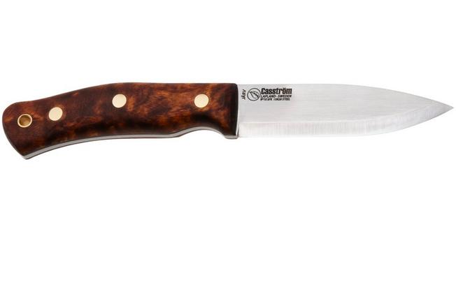 Afbeelding voor Casström No. 10 Swedish Forest Knife Järv 13170, Curly Birch Wood, bushcraftmes