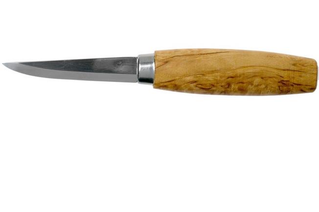 Image for Casström No. 08 Classic Wood Carving Knife Curly Birch 15002 High Carbon