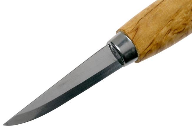 Image for Casström No. 08 Classic Wood Carving Knife Curly Birch 15002 High Carbon