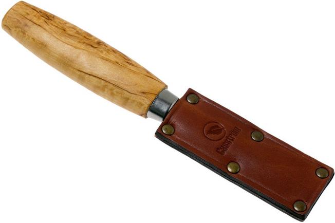 Image for Casström No. 08 Classic Wood Carving Knife Curly Birch 15002 High Carbon
