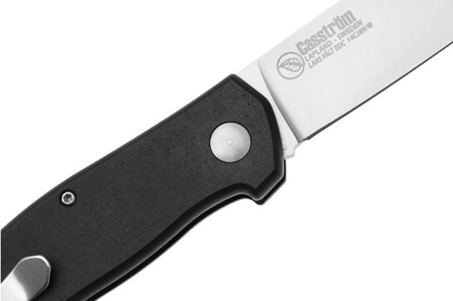 Afbeelding voor Casström Lars Fält EDC 17020, Satin 14C28N, Raven Black FSC zakmes