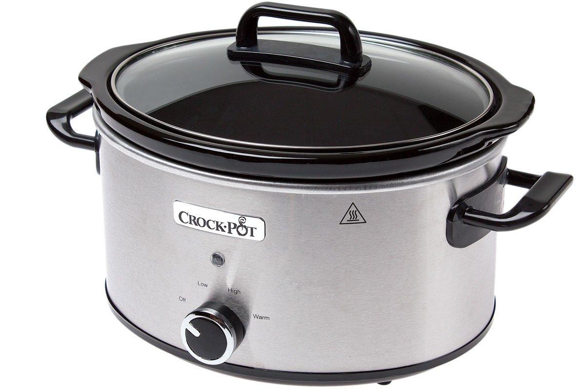 Crock Pot CR025 Premium Slow Cooker RVS 3,5L Advantageously shopping