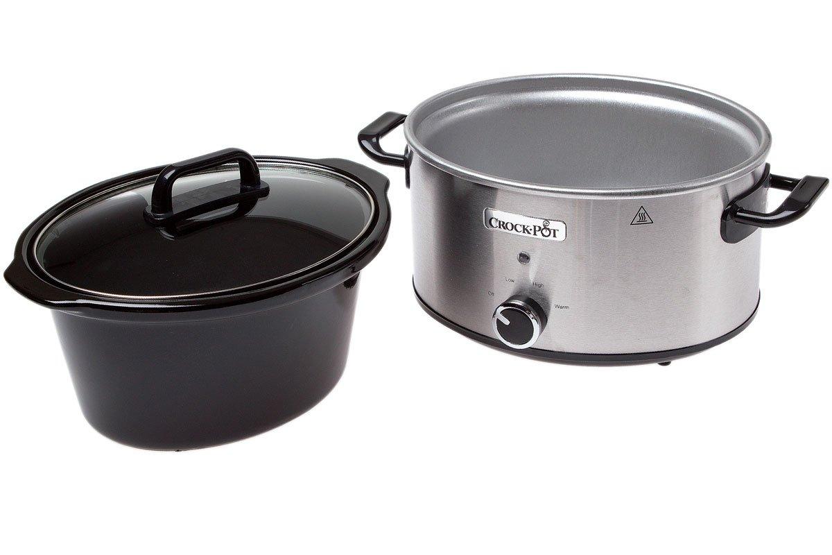 Crock Pot CR025 Premium Slow Cooker RVS 3,5L Advantageously shopping