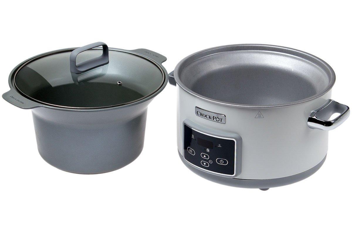 Crock-Pot CR026X Essentials Duraceramic sauté Slow Cooker, 5L