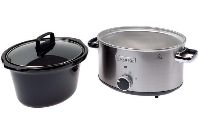 Crock-Pot CR026X Essentials Duraceramic sauté Slow Cooker, 5L