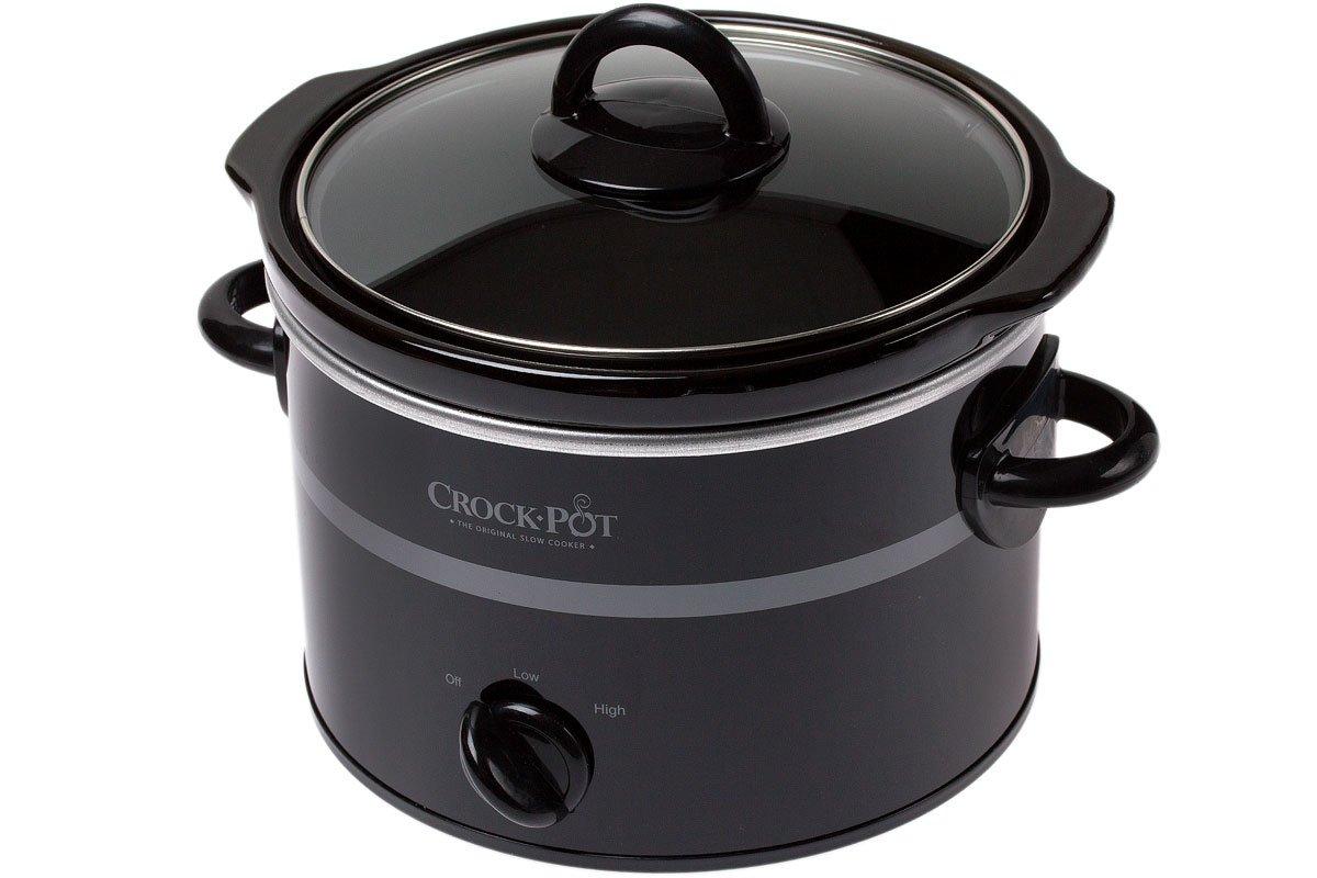 Crock Pot Slow Cooker Black 2,4L Advantageously shopping at