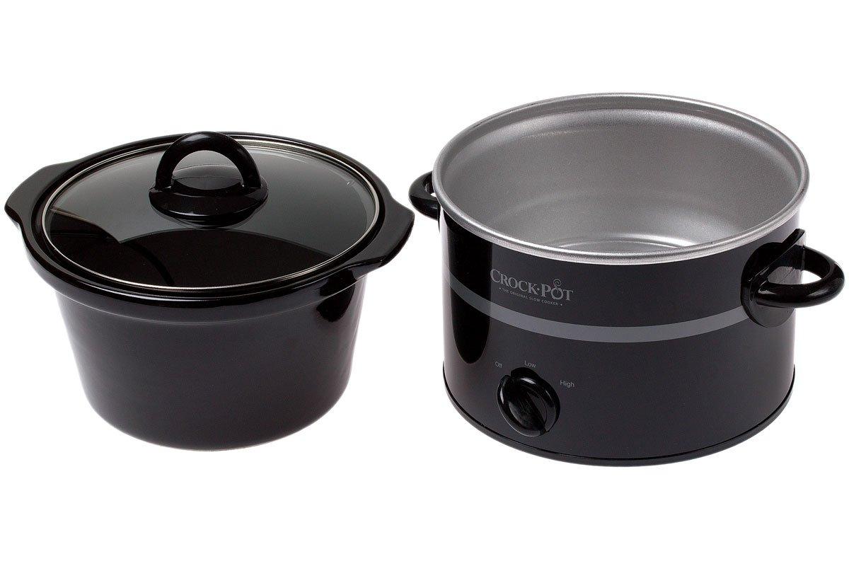 Crock Pot Slow Cooker Black 2,4L Advantageously shopping at