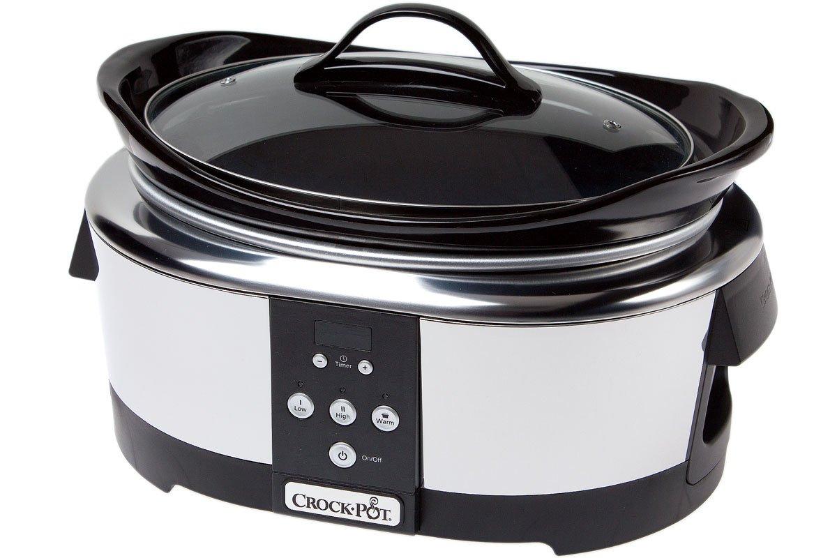 Crock Pot olla de cocción lenta digital 5,6L CSC066X - Ollas - Los mejores  precios