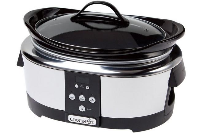 Crock-Pot CR605 Premium slowcooker, 5,7L kopen bij knivesandtools.be