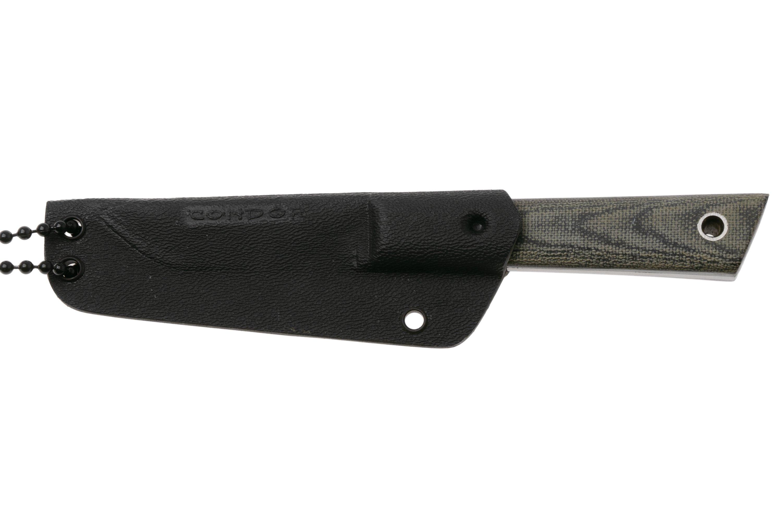 Condor Unagi CTK1803-2.5HC, 1075, Micarta, fixed knife