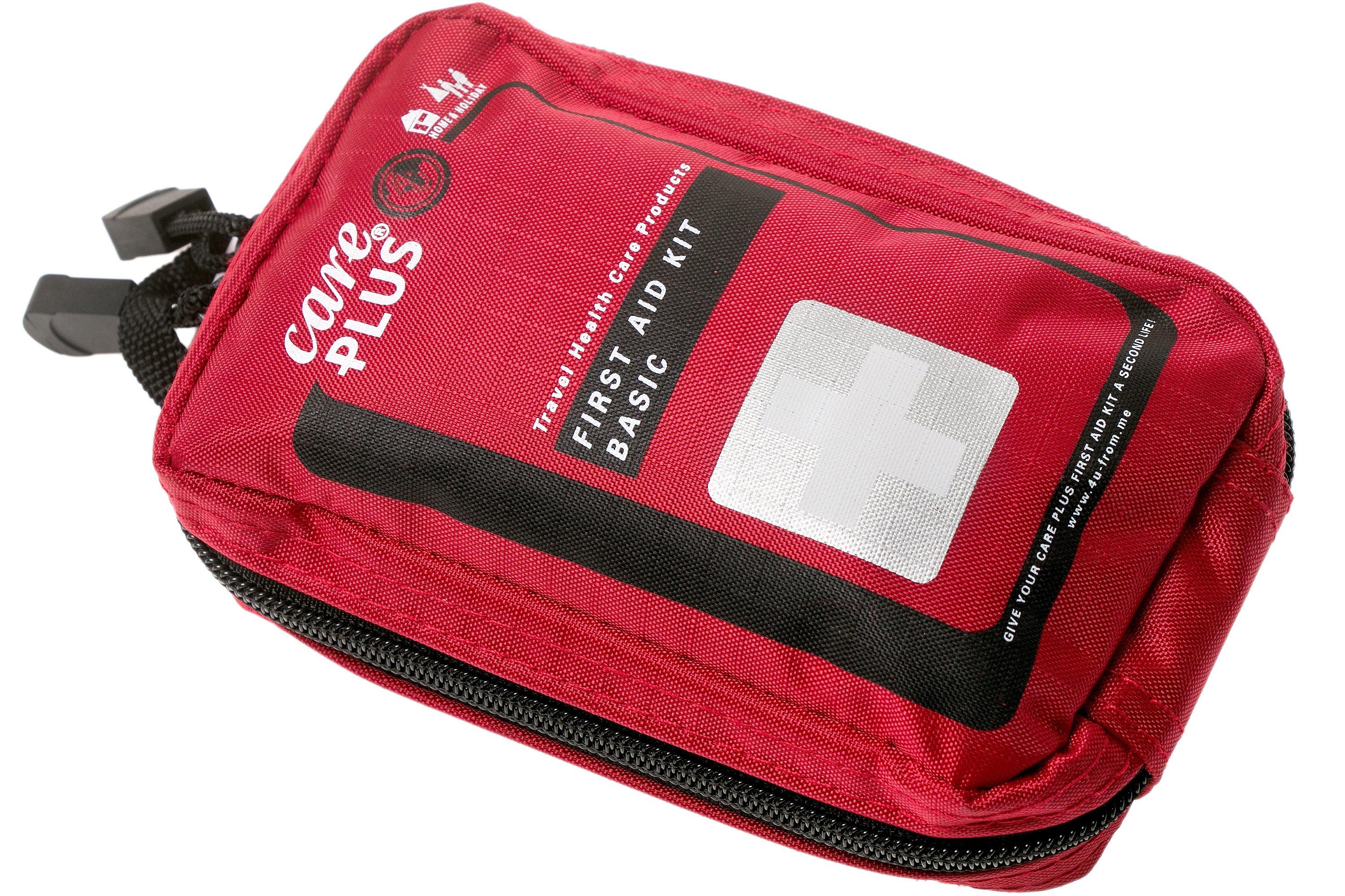 Office Plus Cassetta Di Primo Soccorso Rossa – Riempita Secondo Norma DIN 13157, Nylon Resistente