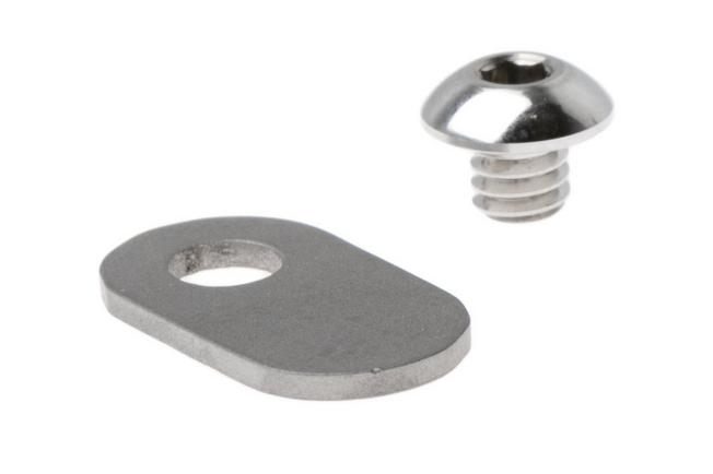 Afbeelding voor Chris Reeve Pocket Clip Insert Large Sebenza L21/L31 & Umnumzaan CRK-5036 Glass Blasted Titanium