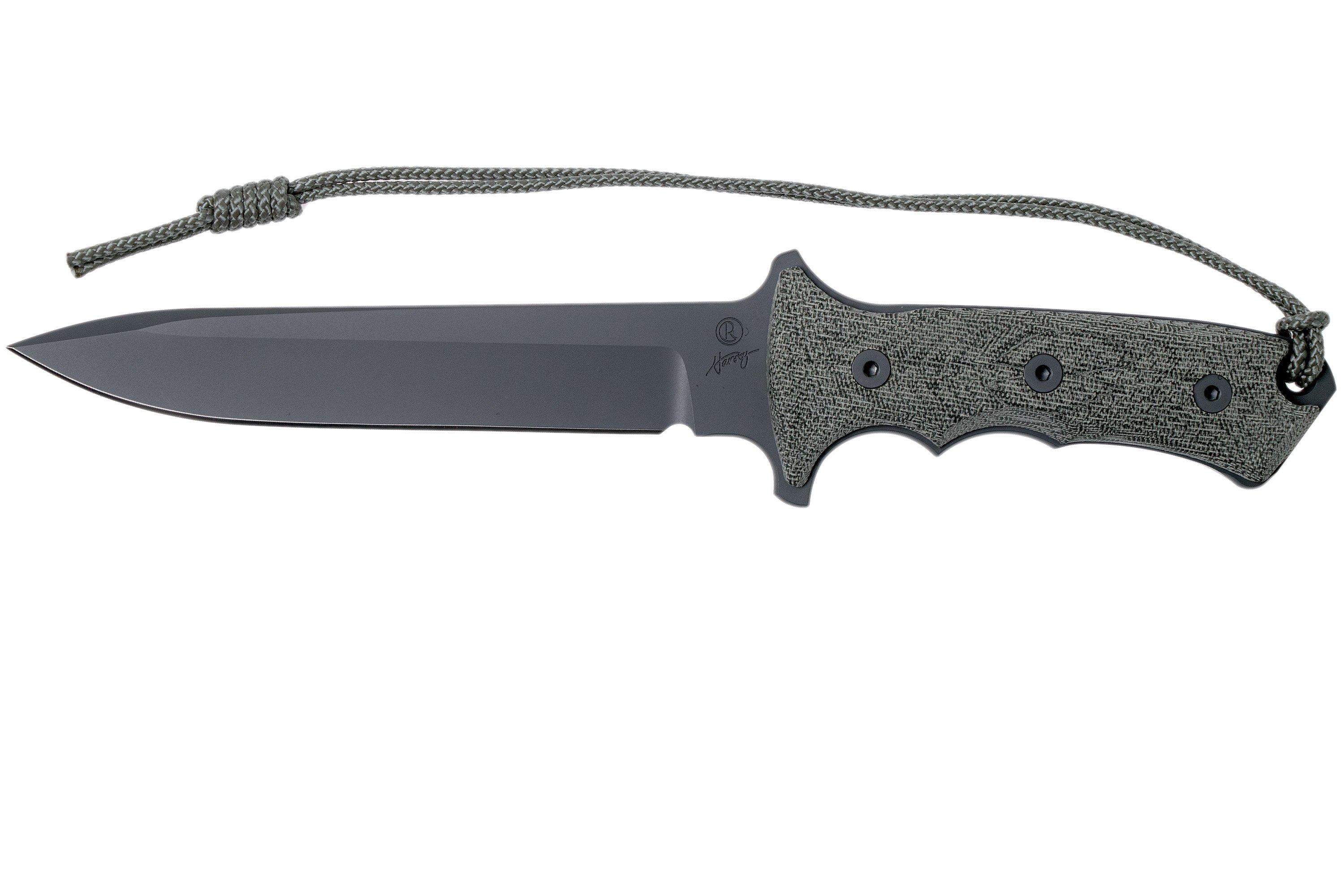 Chris Reeve Green Beret 7 inch GB7-1000 survival knife, non serrated ...