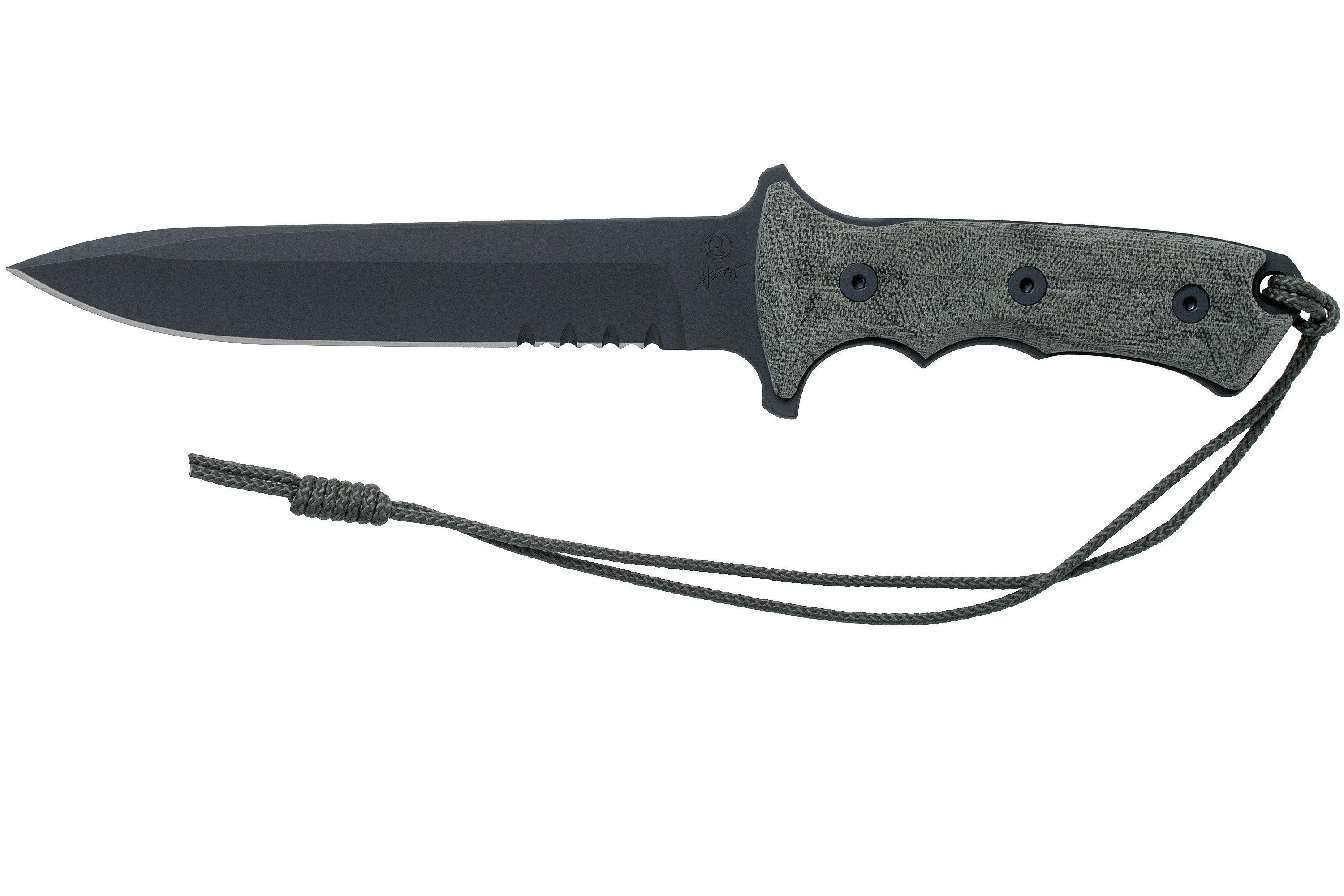 Chris Reeve Green Beret 7 inch GB7-1001 survival knife, serrated |  Advantageously shopping at Knivesandtools.com